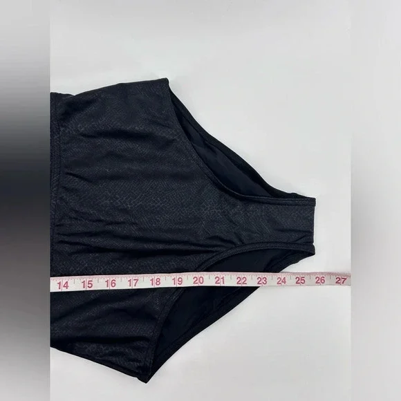 NWT Zimmermann Swim Snake animal print one piece swimsuit Black AU 1 US 4-6 - Picture 7 of 8